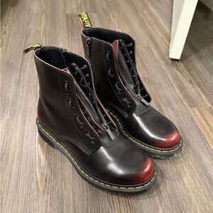 NWOT Cherry Arcadia Doc Martens